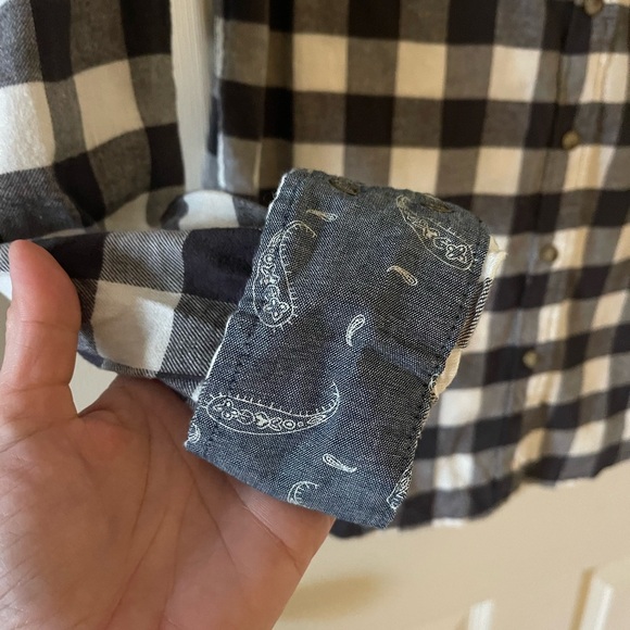 Jachs Girlfriend snap button shirt • women’s large - Picture 2 of 9